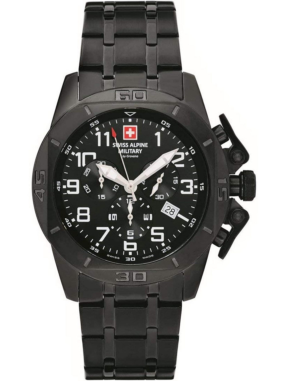 Swiss Alpine Military 7063.9177 Chronograph vyriškas laikrodis 45mm 10ATM