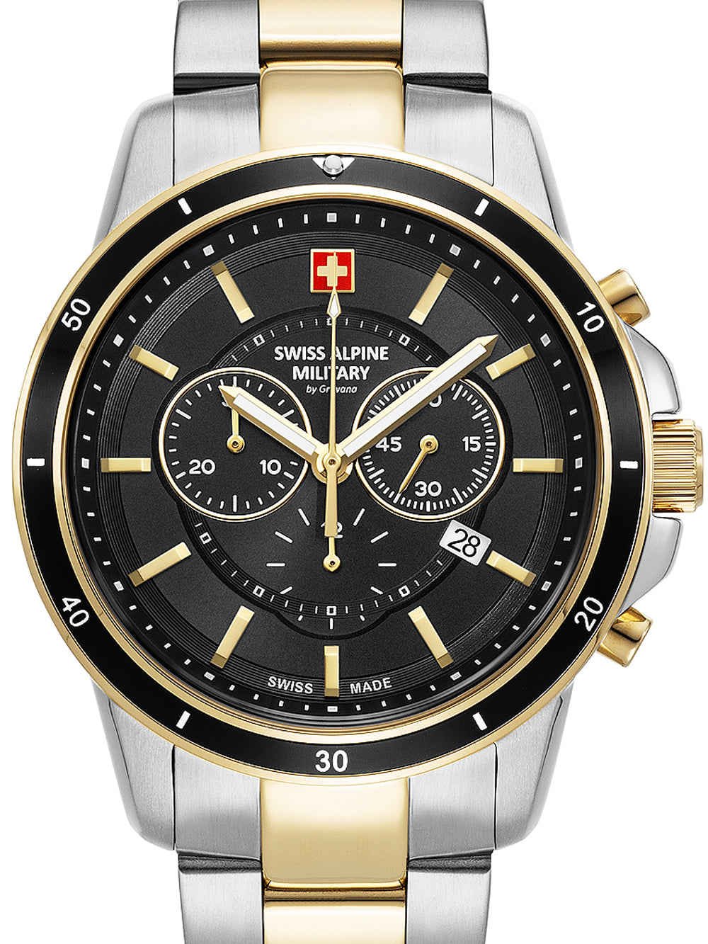 Swiss Alpine Military 7089.9147 Chronograph vyriškas laikrodis 44mm 10ATM