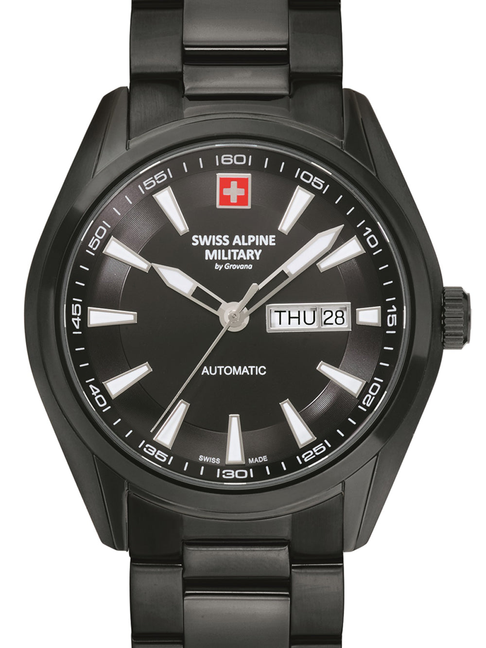 Swiss Alpine Military 7090.2177 Automatic vyriškas laikrodis 43mm 10ATM