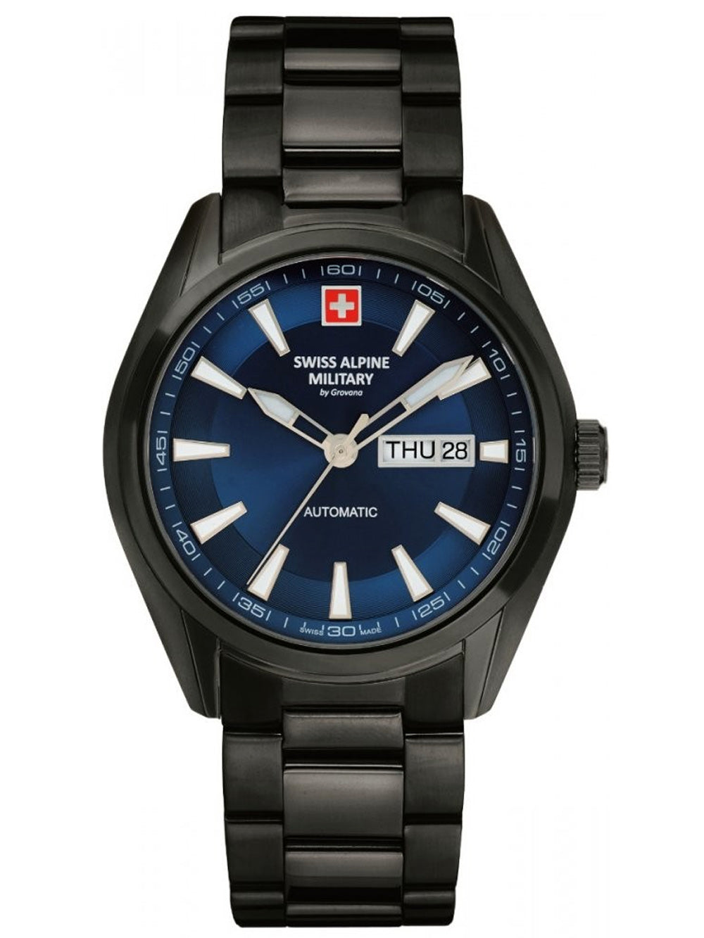 Swiss Alpine Military 7090.2175 automatic vyriškas laikrodis 43mm 10ATM