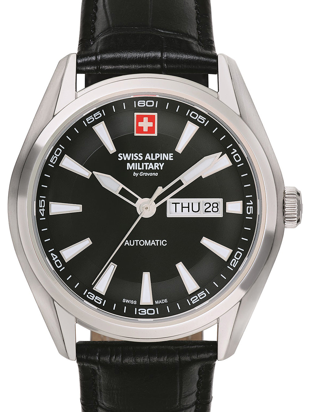 Swiss Alpine Military 7090.2537 Automatic vyriškas laikrodis 43mm 10ATM