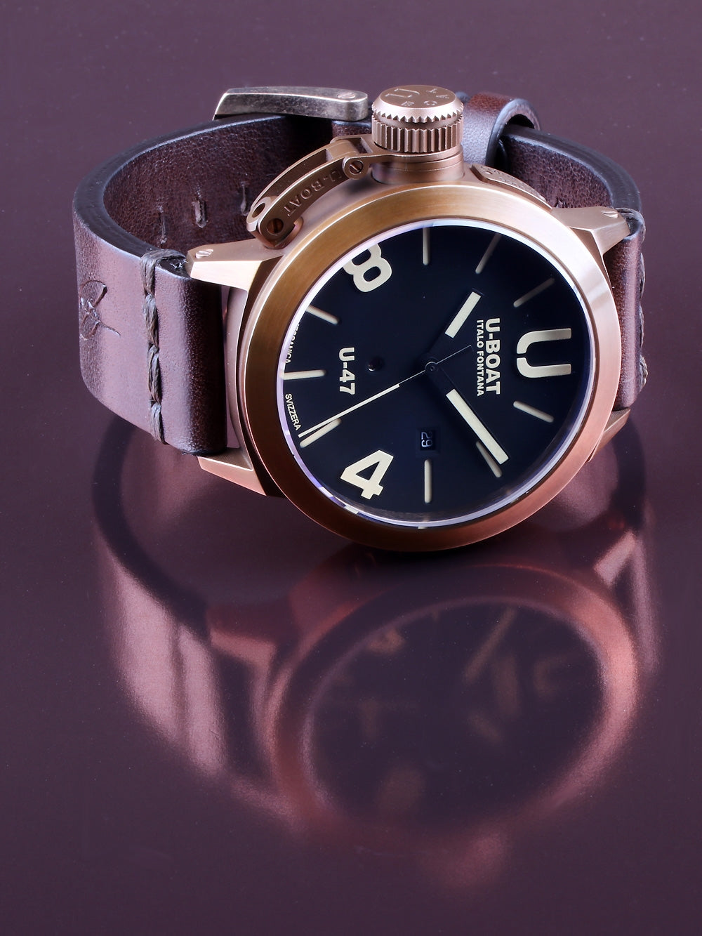 U-Boat 7797 Classico Automatic vyriškas laikrodis 47mm 10ATM