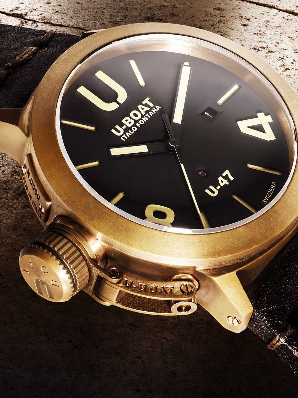 U-Boat 7797 Classico Automatic vyriškas laikrodis 47mm 10ATM