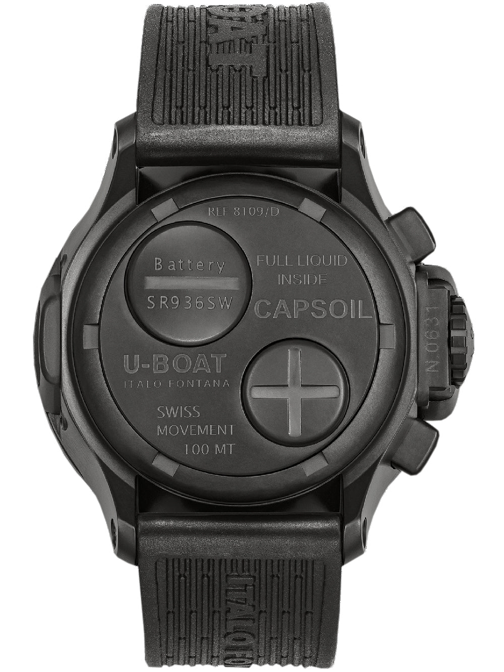 U-Boat 8109/D Capsoil Chrono DLC 45mm 10ATM