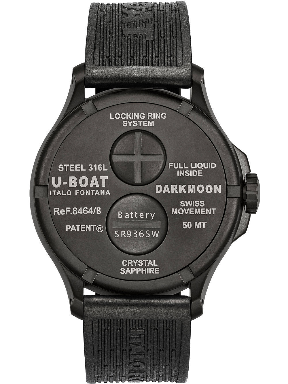 U-Boat 8464/C Darkmoon 44mm IPB 5ATM