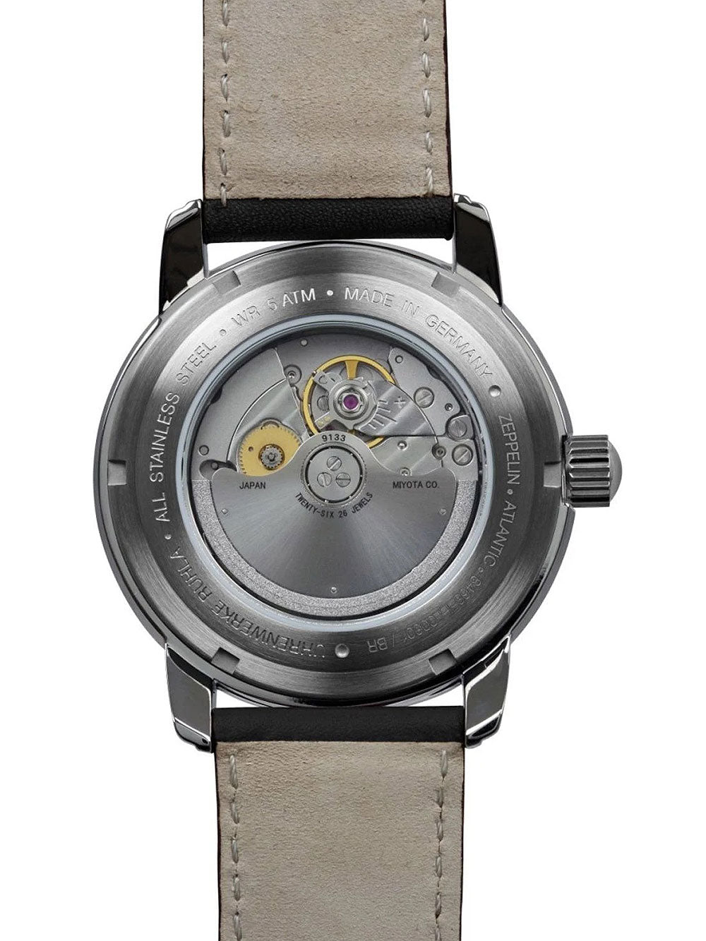 Zeppelin 8468-1 Atlantic Automatic vyriškas laikrodis GMT 43mm 5ATM
