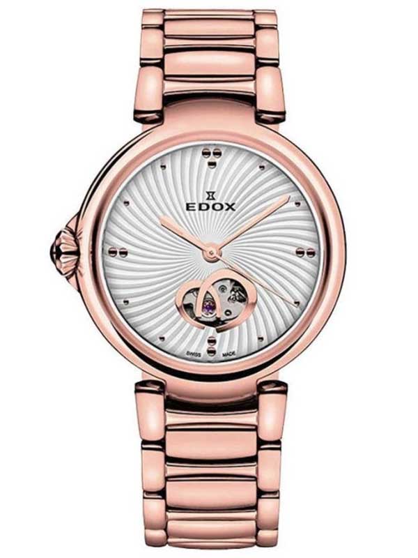 Edox 85025-37RM-AIR LaPassion Automatic moteriškas laikrodis 33mm 5ATM