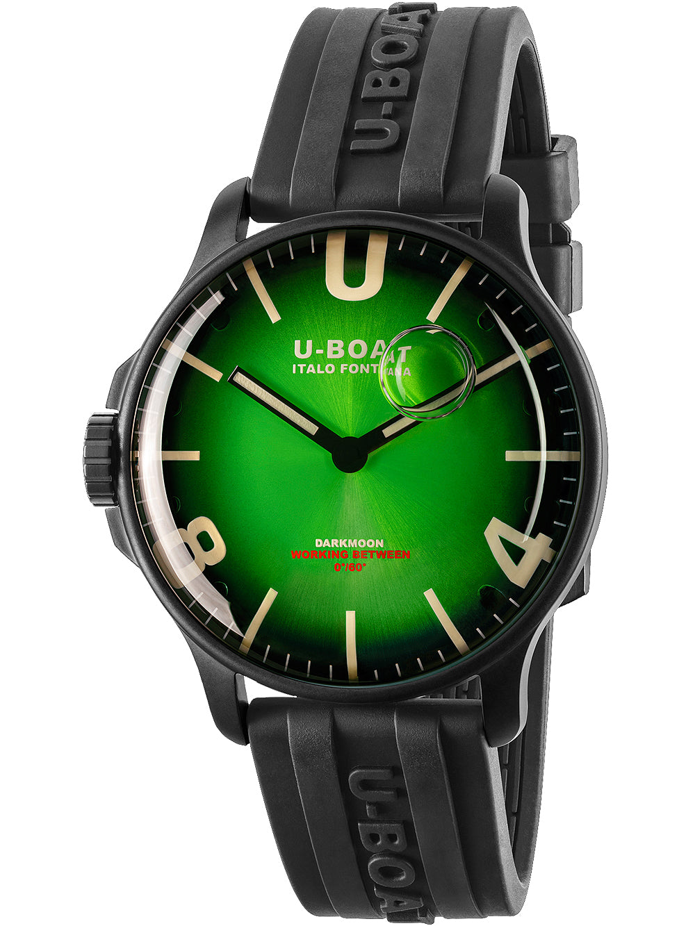U-Boat 8698/B Darkmoon Green IPB Soleil 44mm 5ATM