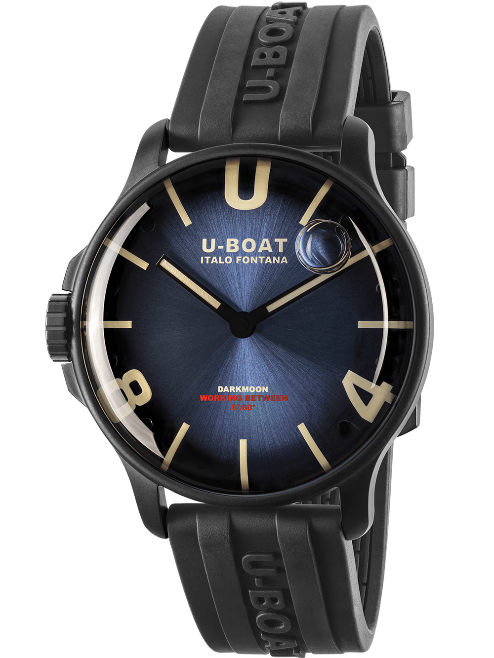 U-Boat 8700/C Darkmoon Blue IPB Soleil 44mm 5ATM