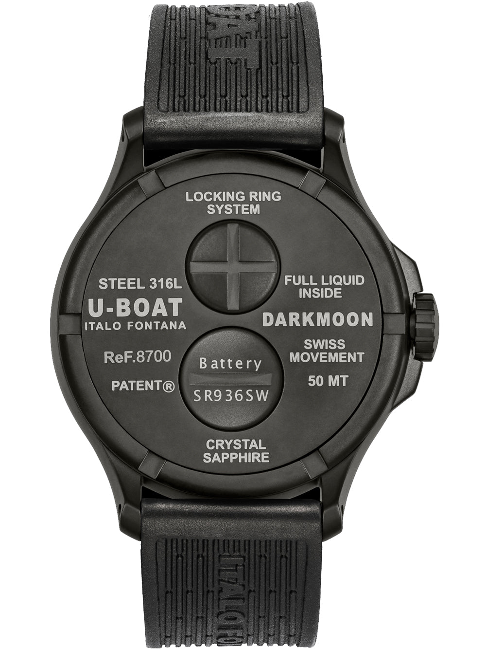 U-Boat 8700/C Darkmoon Blue IPB Soleil 44mm 5ATM