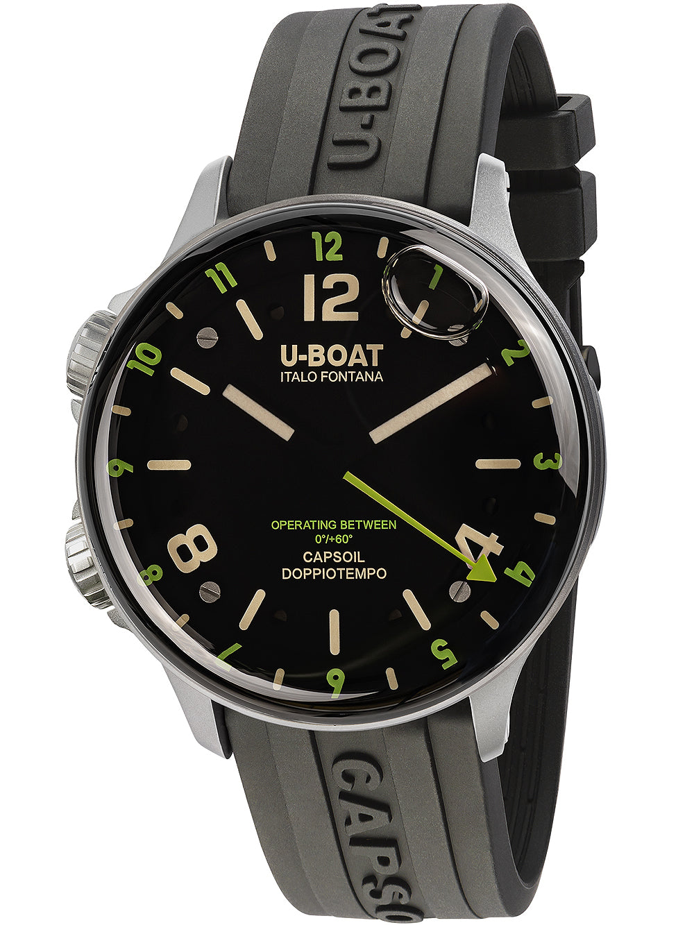 U-Boat 8838/A Capsoil Doppiotempo SS GMT 45mm 10ATM