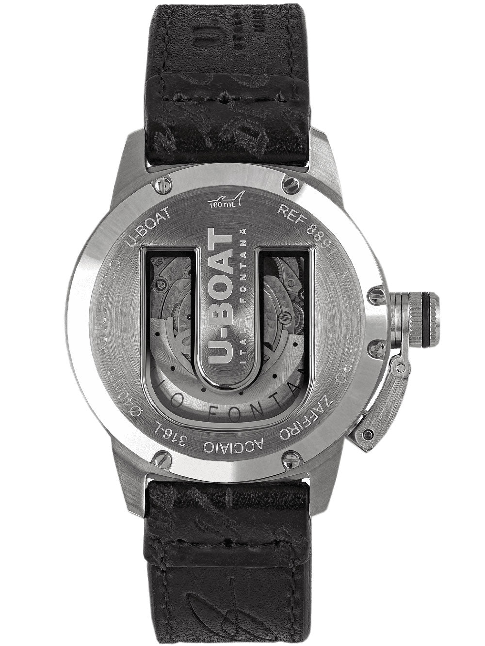 U-Boat 8891 Classico Vintage Automatic vyriškas laikrodis 40mm 10ATM