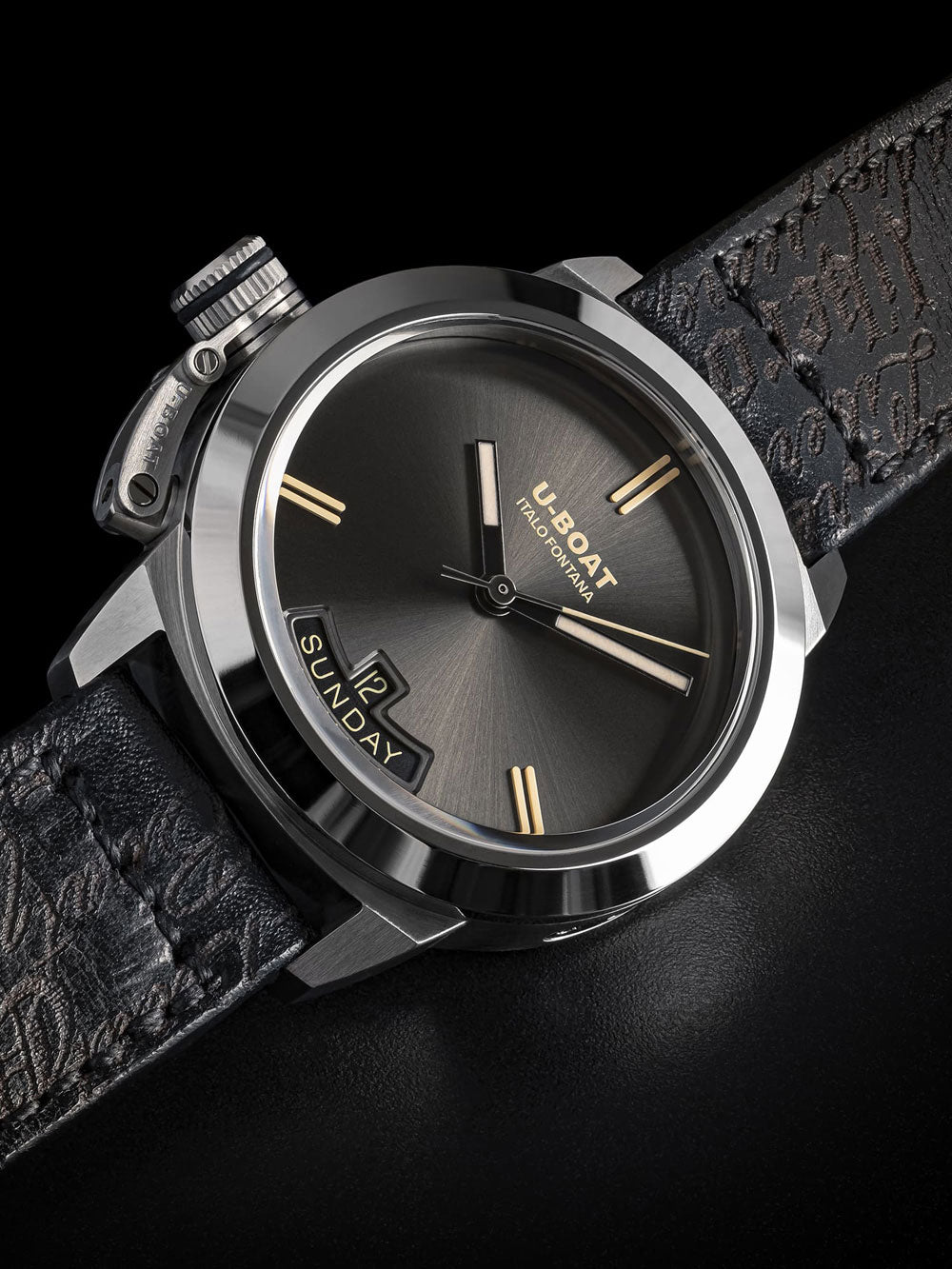 U-Boat 8891 Classico Vintage Automatic vyriškas laikrodis 40mm 10ATM