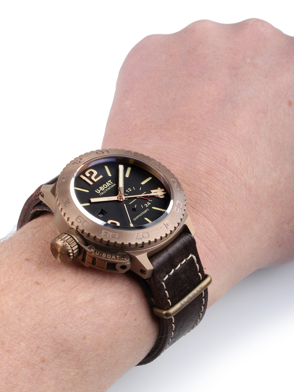 U-Boat 9008 Doppotiempo Automatic 46mm 10 ATM