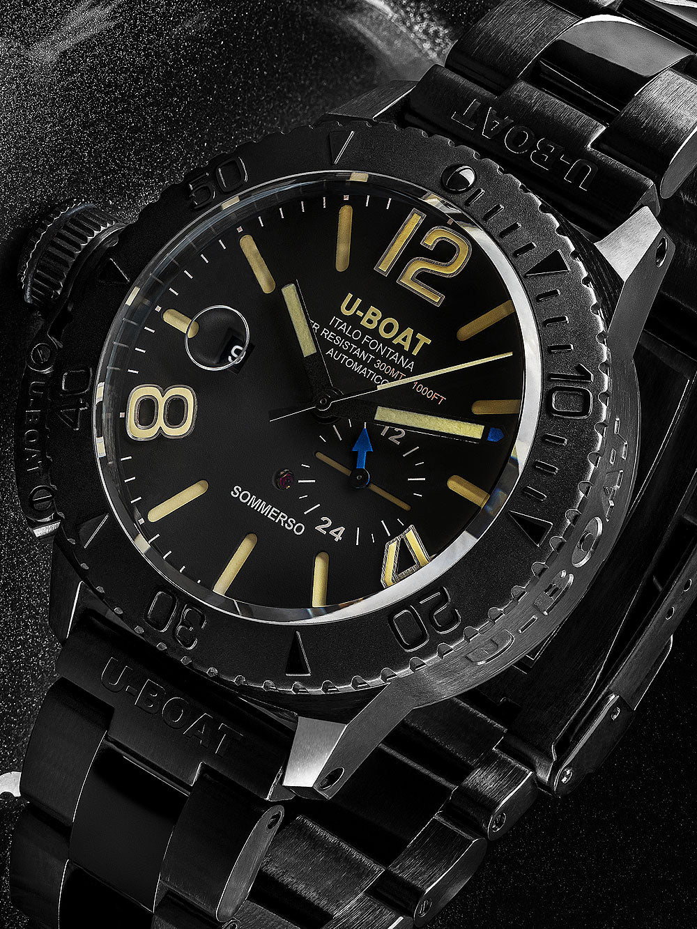 U-Boat 9015/MT Sommerso DLC Automatic vyriškas laikrodis 46mm 30ATM