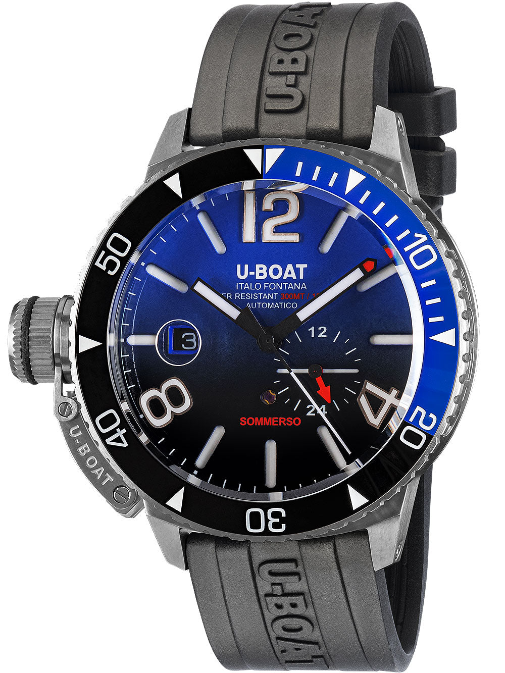 U-Boat 9519 Sommerso Automatic vyriškas laikrodis 46mm 30ATM