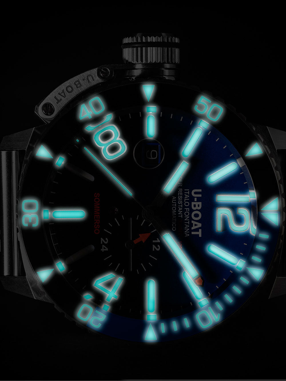 U-Boat 9519/MT Sommerso Automatic vyriškas laikrodis 46mm 30ATM
