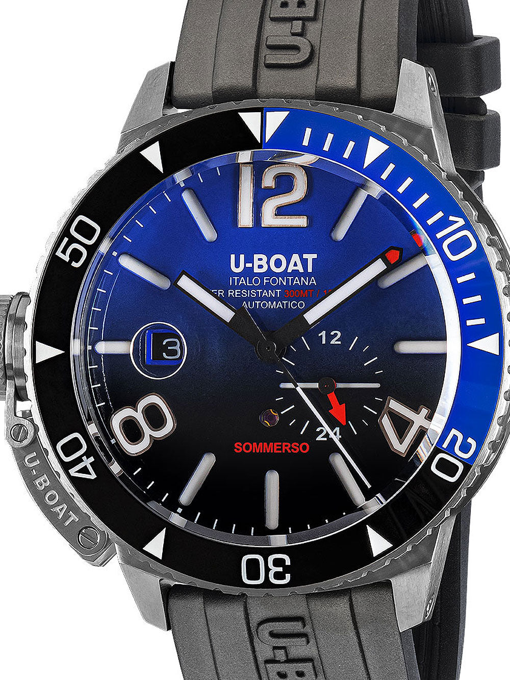U-Boat 9519 Sommerso Automatic vyriškas laikrodis 46mm 30ATM