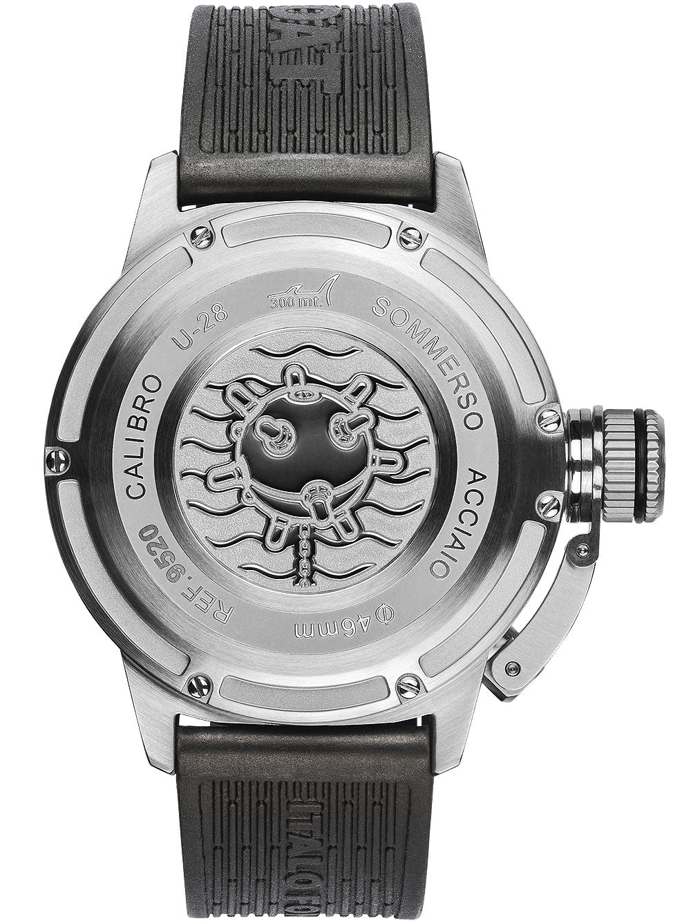 U-Boat 9520 Sommerso Automatic vyriškas laikrodis 46mm 30ATM