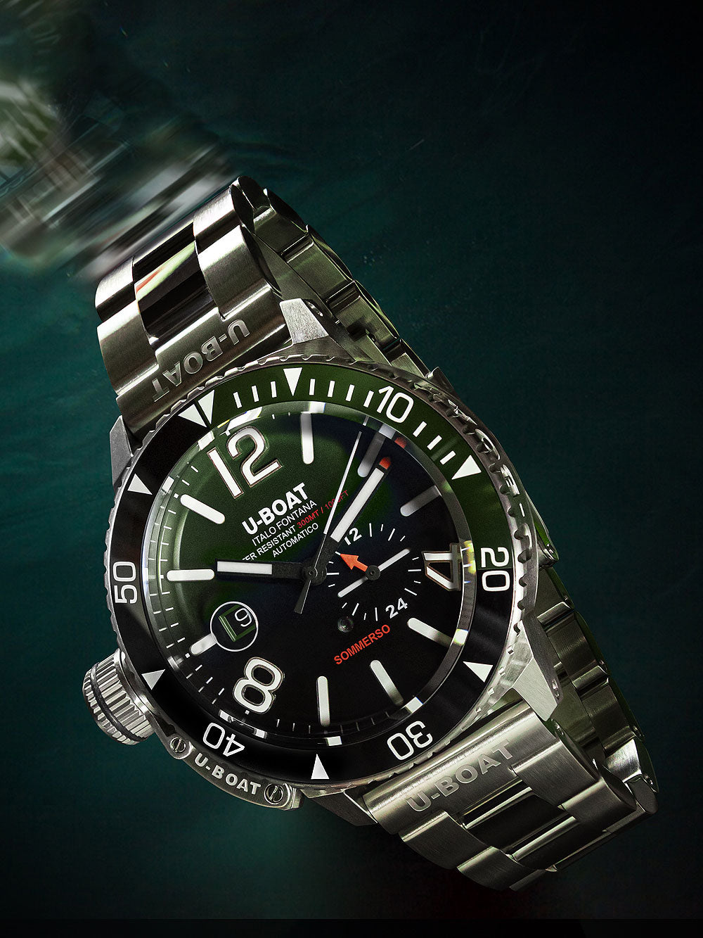 U-Boat 9520/MT Sommerso Automatic vyriškas laikrodis 46mm 30ATM
