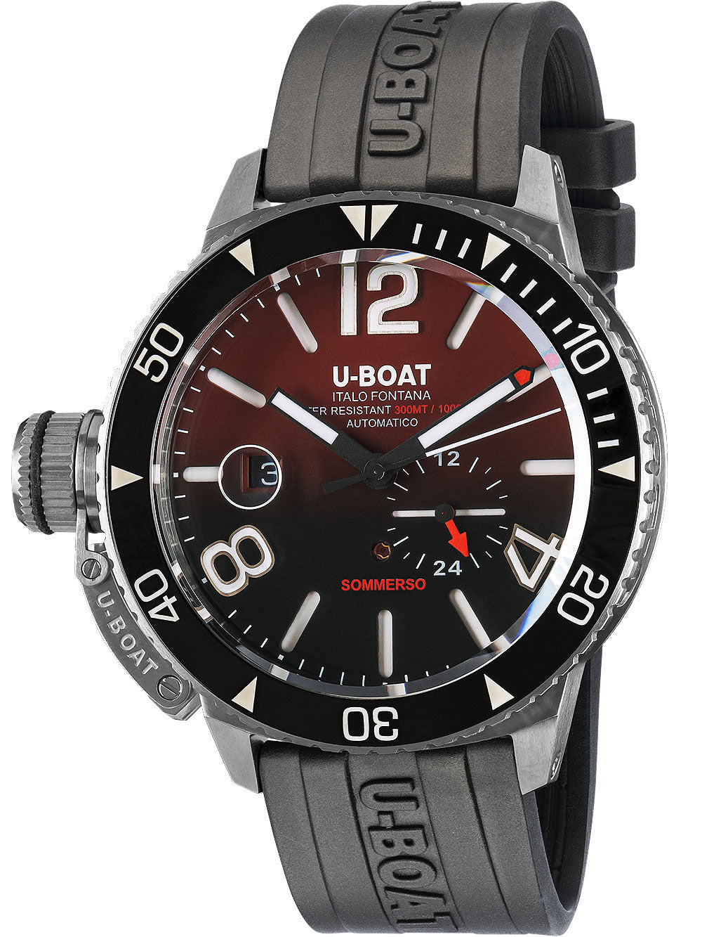 U-Boat 9521 Sommerso Automatic vyriškas laikrodis 46mm 30ATM