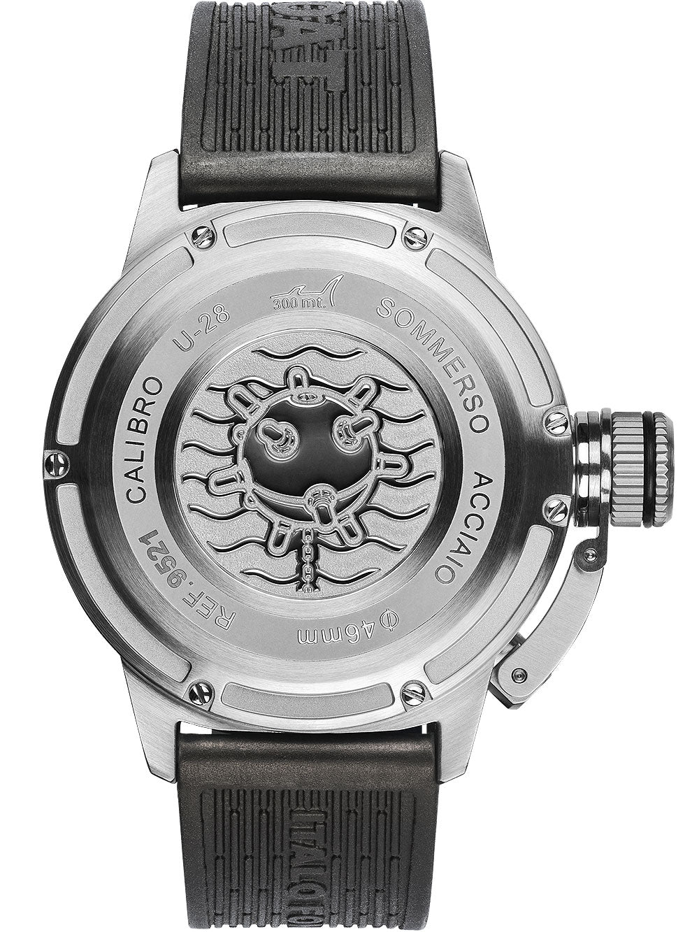 U-Boat 9521 Sommerso Automatic vyriškas laikrodis 46mm 30ATM