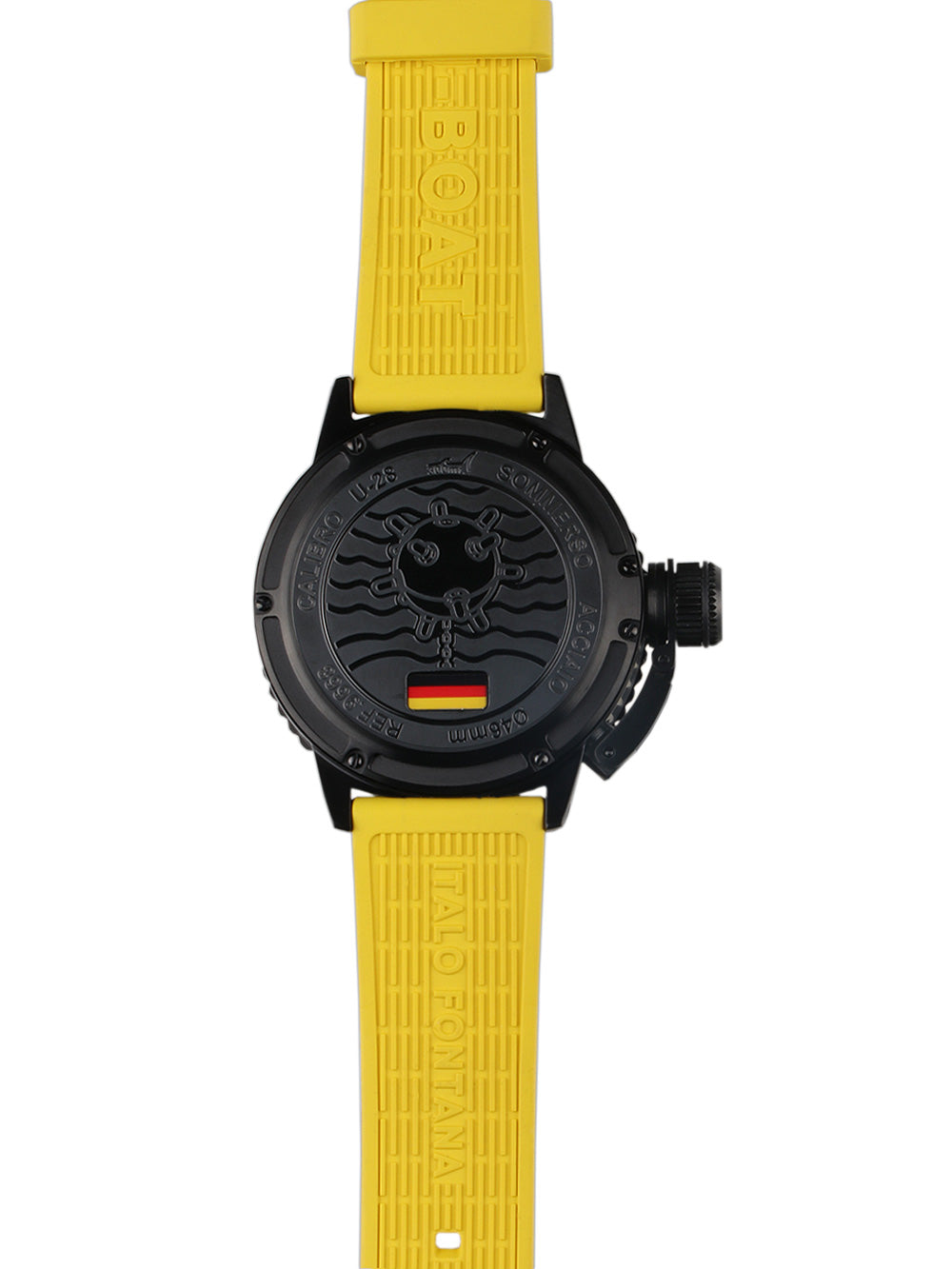 U-Boat 9668 Sommerso Yellow IPB Automatic vyriškas laikrodis 46mm 30ATM
