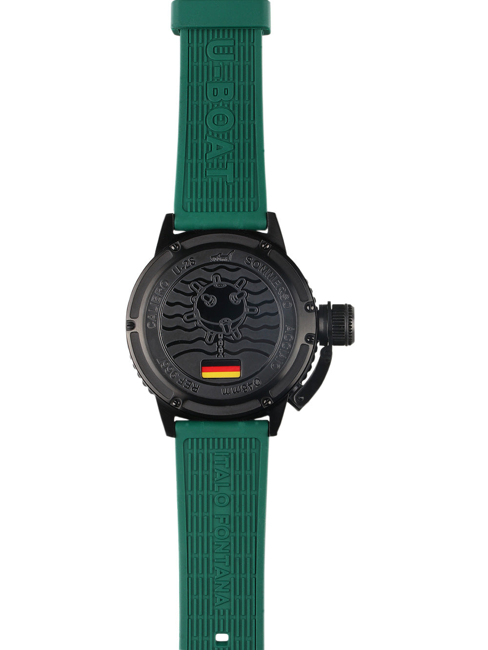 U-Boat 9667 Sommerso Green IPB Automatic vyriškas laikrodis 46mm 30ATM