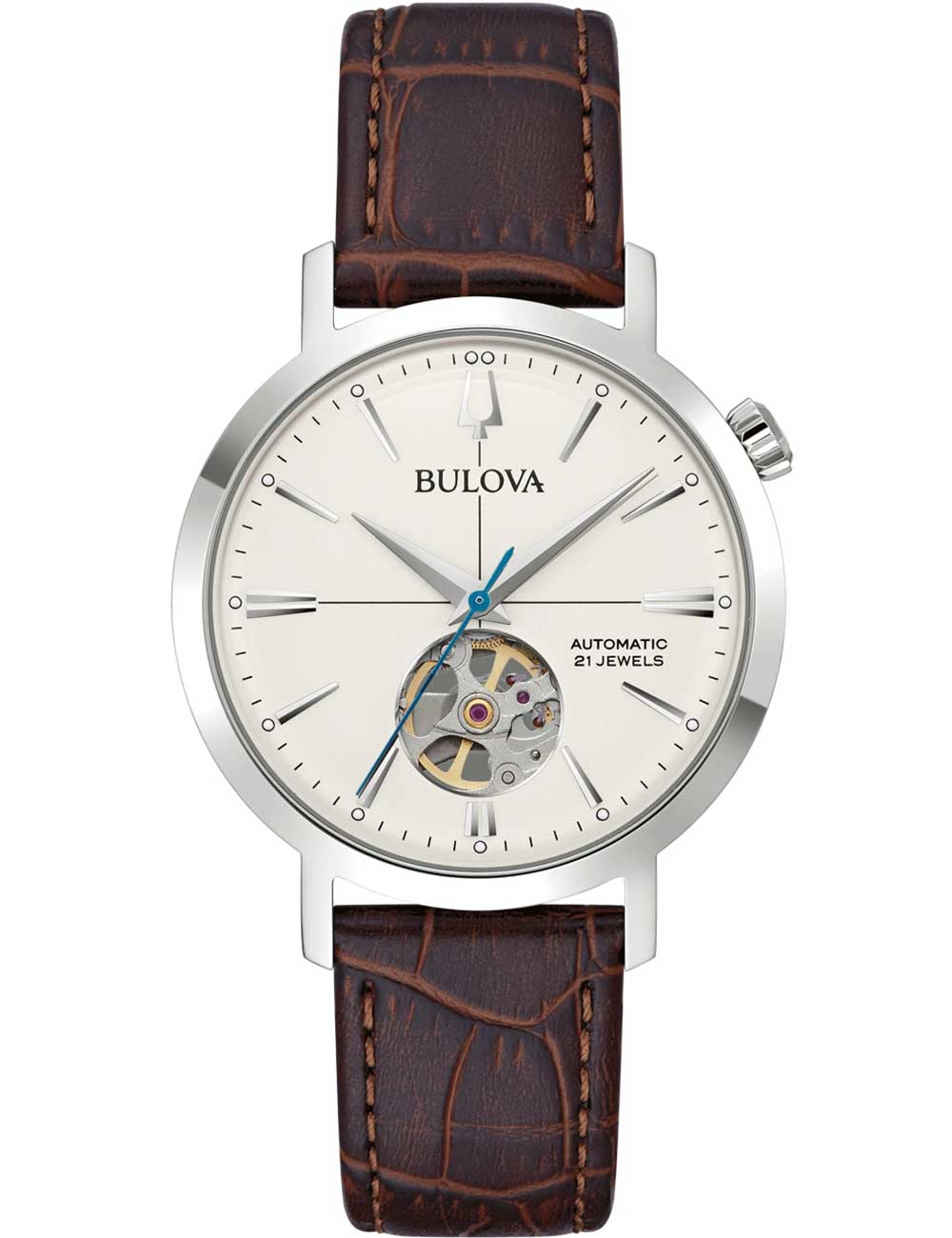 Bulova 96A318 vyriškas laikrodis Aerojet Automatic 38mm 3ATM