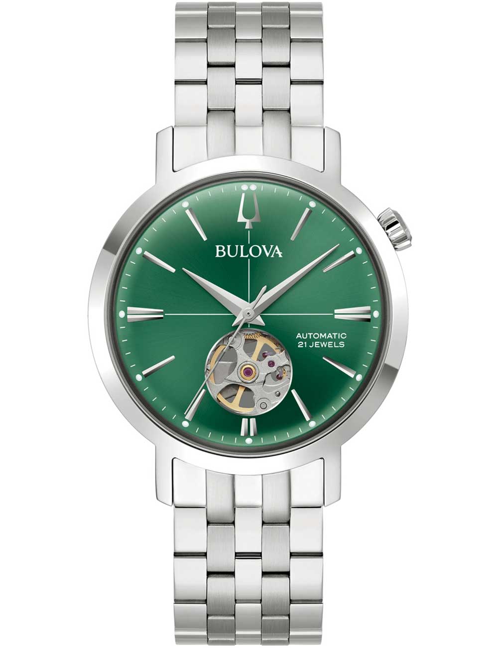 Bulova 96A319 vyriškas laikrodis Aerojet Automatic 38mm 3ATM