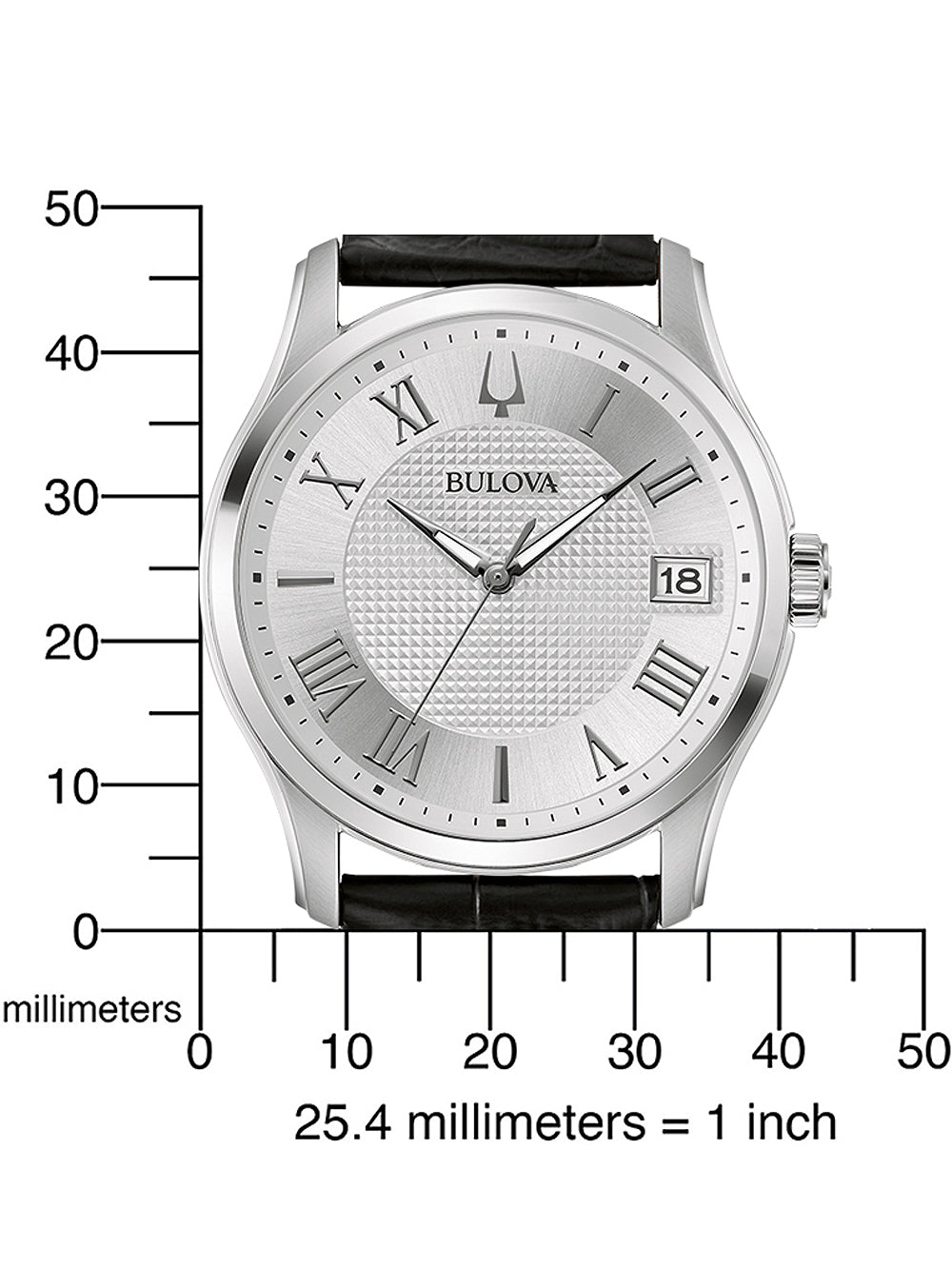Bulova 96B388 Wilton vyriškas laikrodis 41mm 3ATM