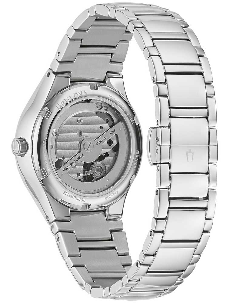 Bulova 96L319 moteriškas laikrodis Sutton Automatic 34mm 3ATM