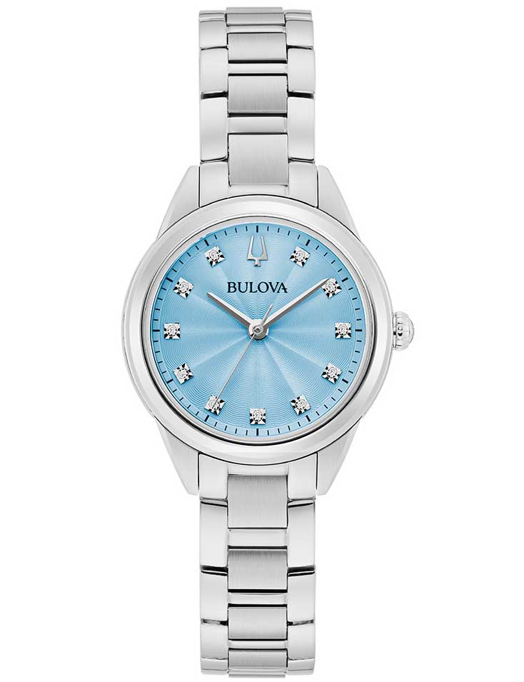 Bulova 96P250 moteriškas laikrodis Sutton 28mm 3ATM