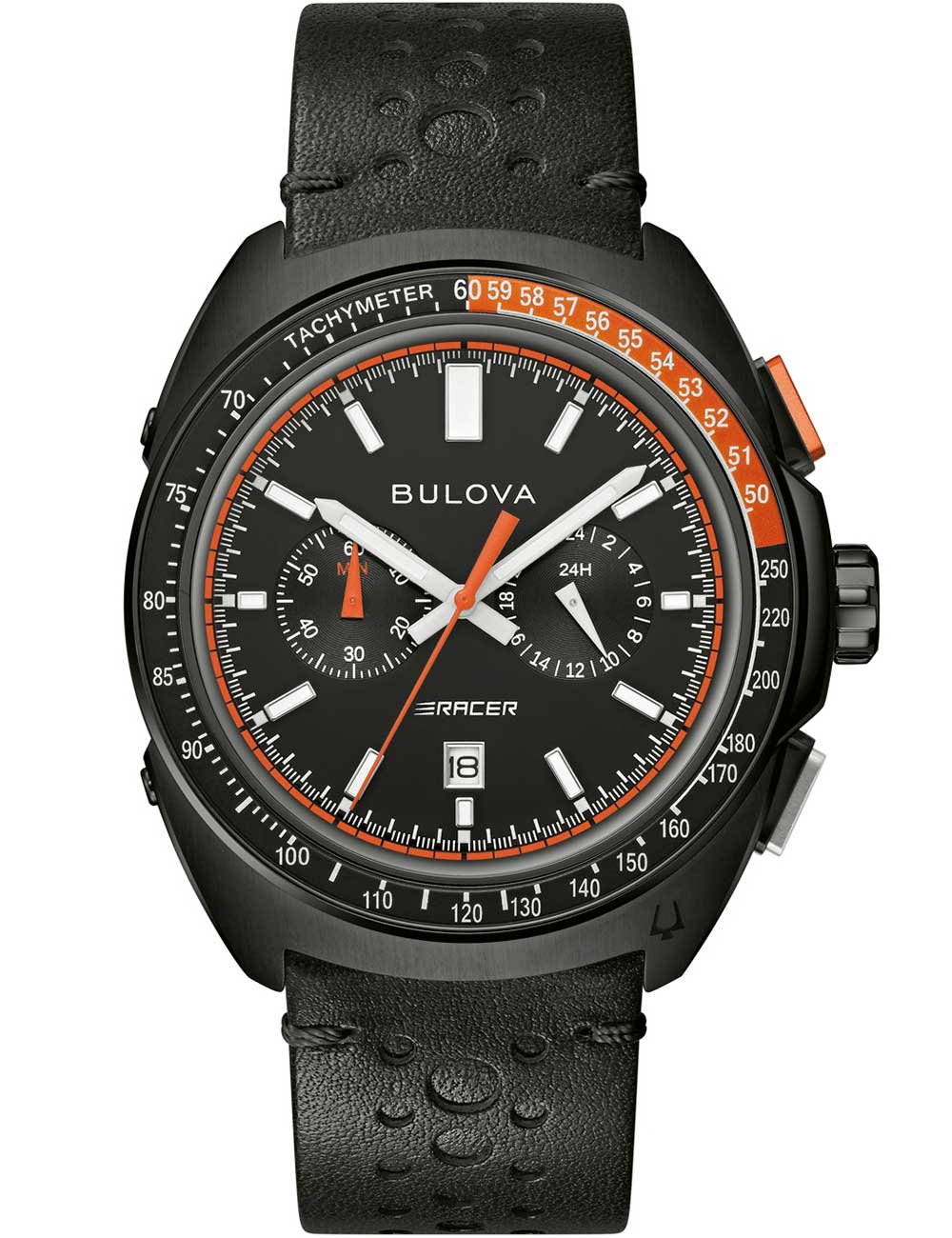 Bulova 98B428 vyriškas laikrodis Racer Chronograph 42mm 10ATM