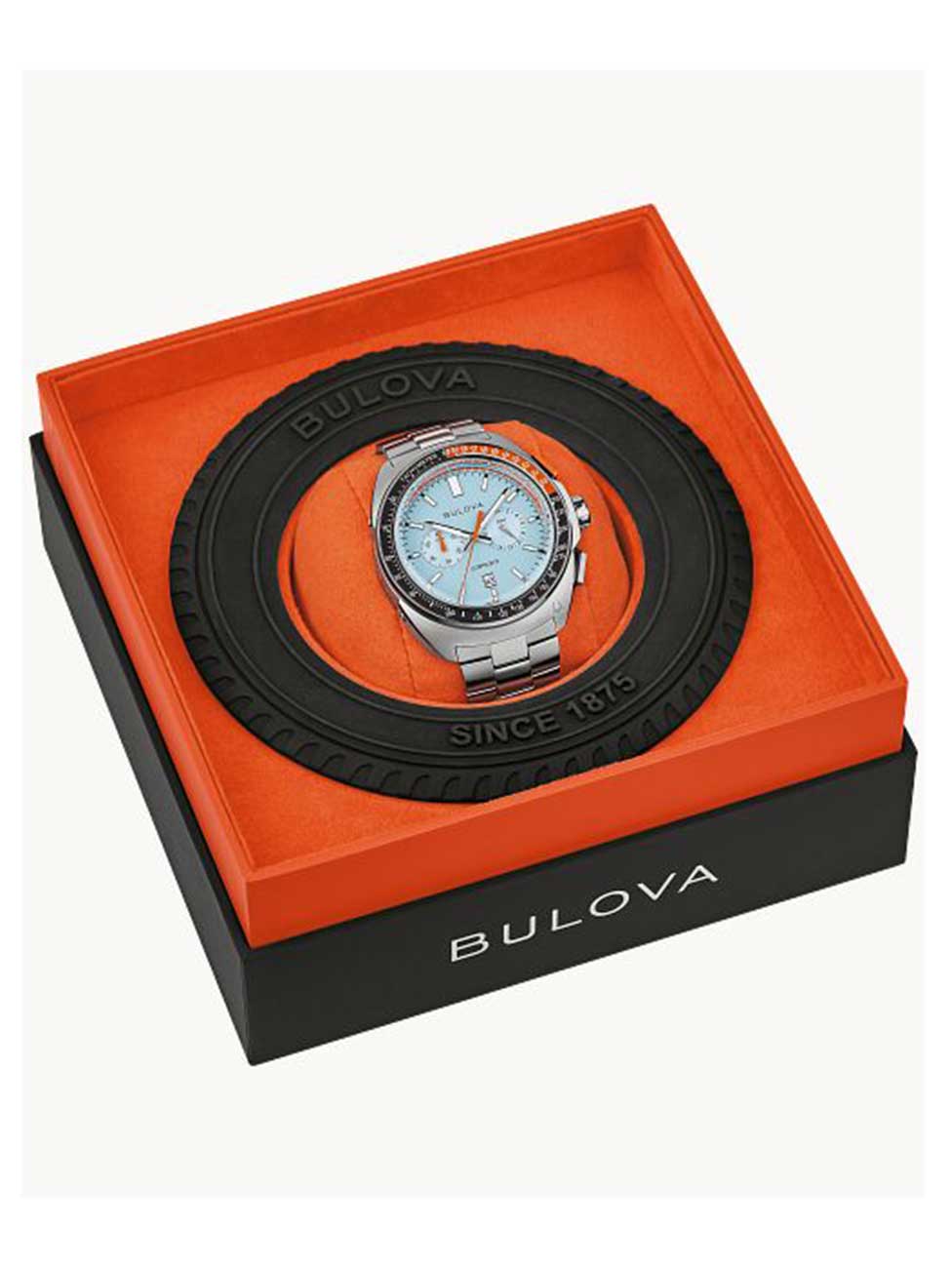 Bulova 98B432 vyriškas laikrodis Racer Chronograph 42mm 10ATM