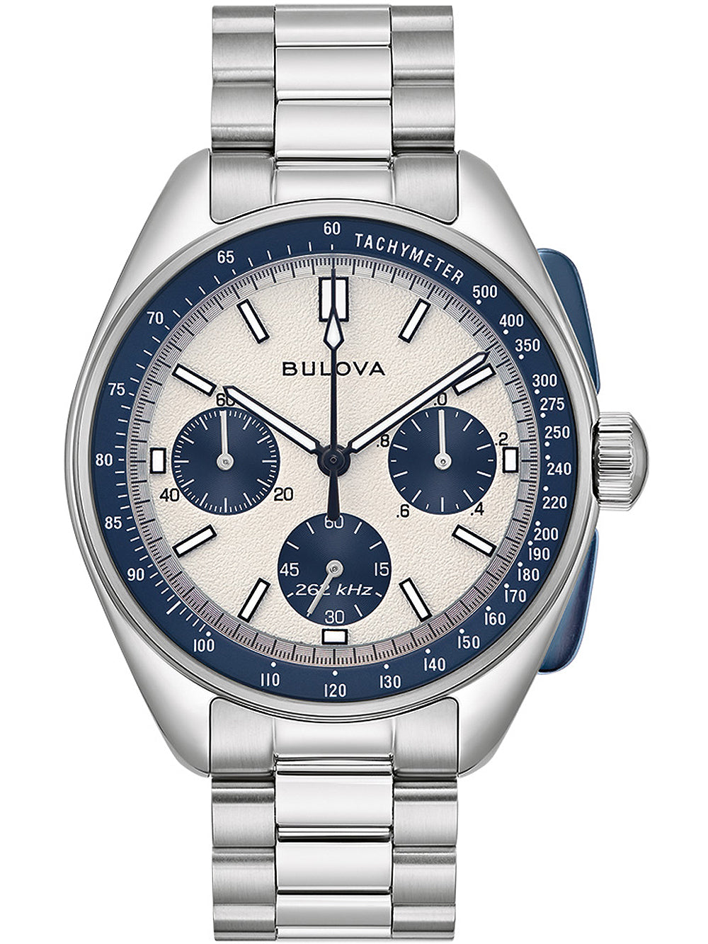 Bulova 98K112 Lunar Pilot Special Edit. Chronograph vyriškas laikrodis 44mm 5ATM