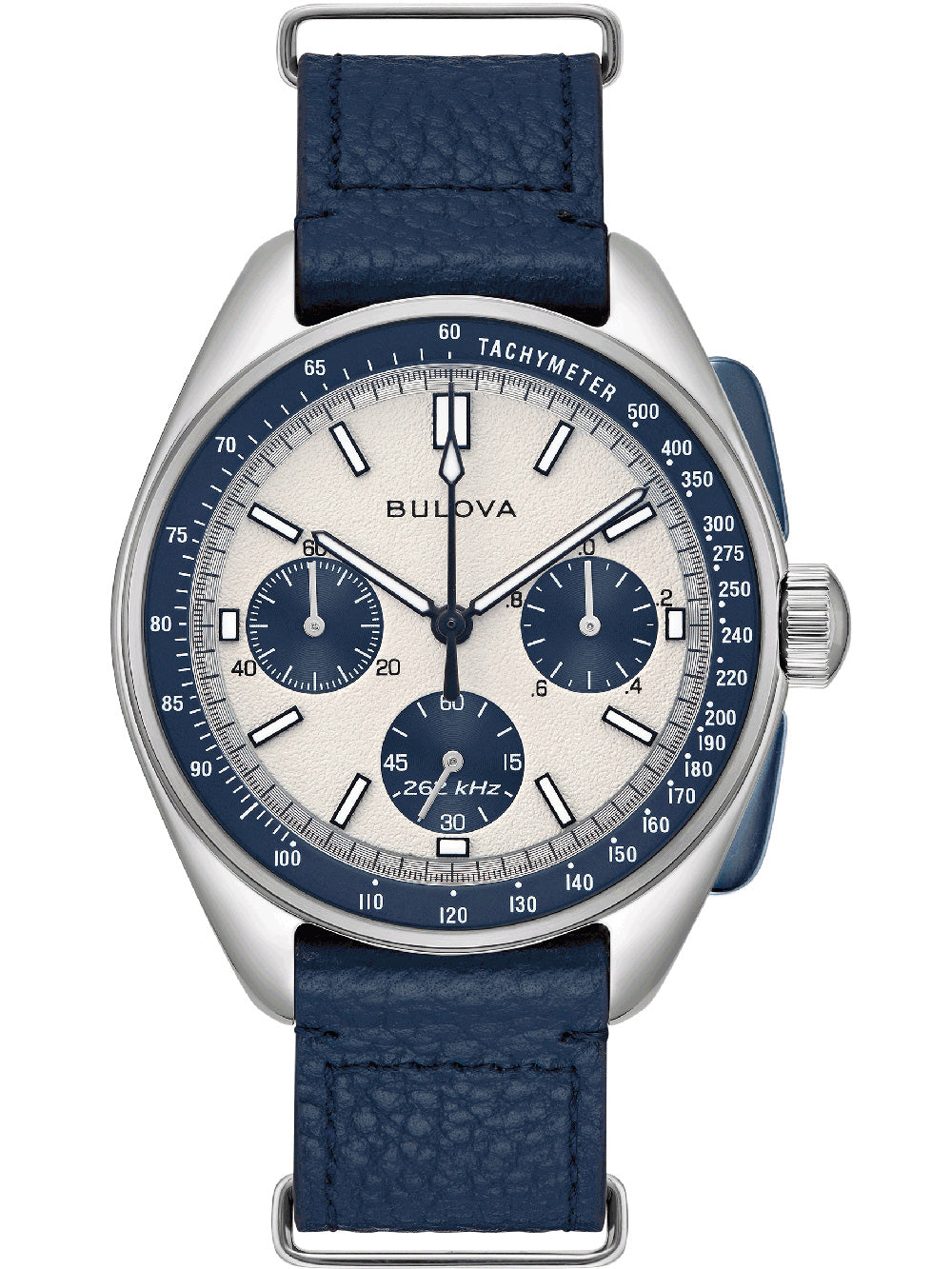 Bulova 98K112 Lunar Pilot Special Edit. Chronograph vyriškas laikrodis 44mm 5ATM