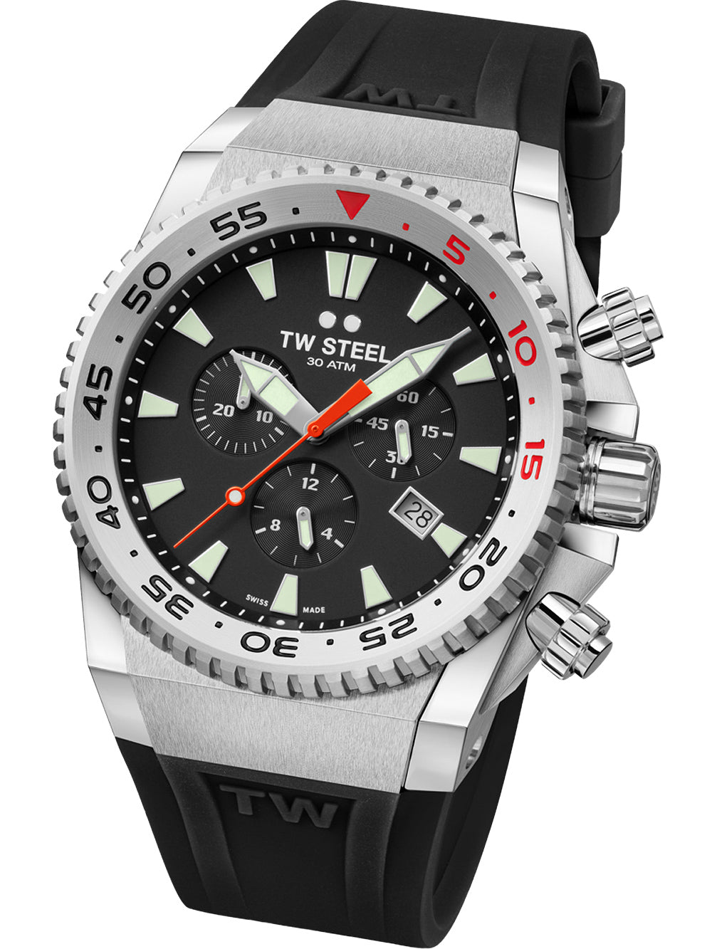 TW-Steel ACE400 Ace Diver chronograph 44mm 30ATM