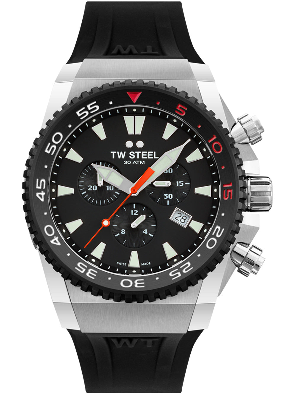 TW-Steel ACE401 Ace Diver chronograph 44mm 30ATM