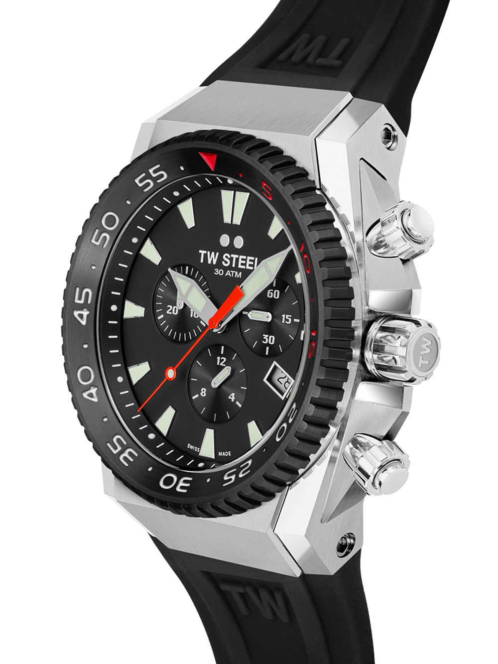 TW-Steel ACE401 Ace Diver chronograph 44mm 30ATM