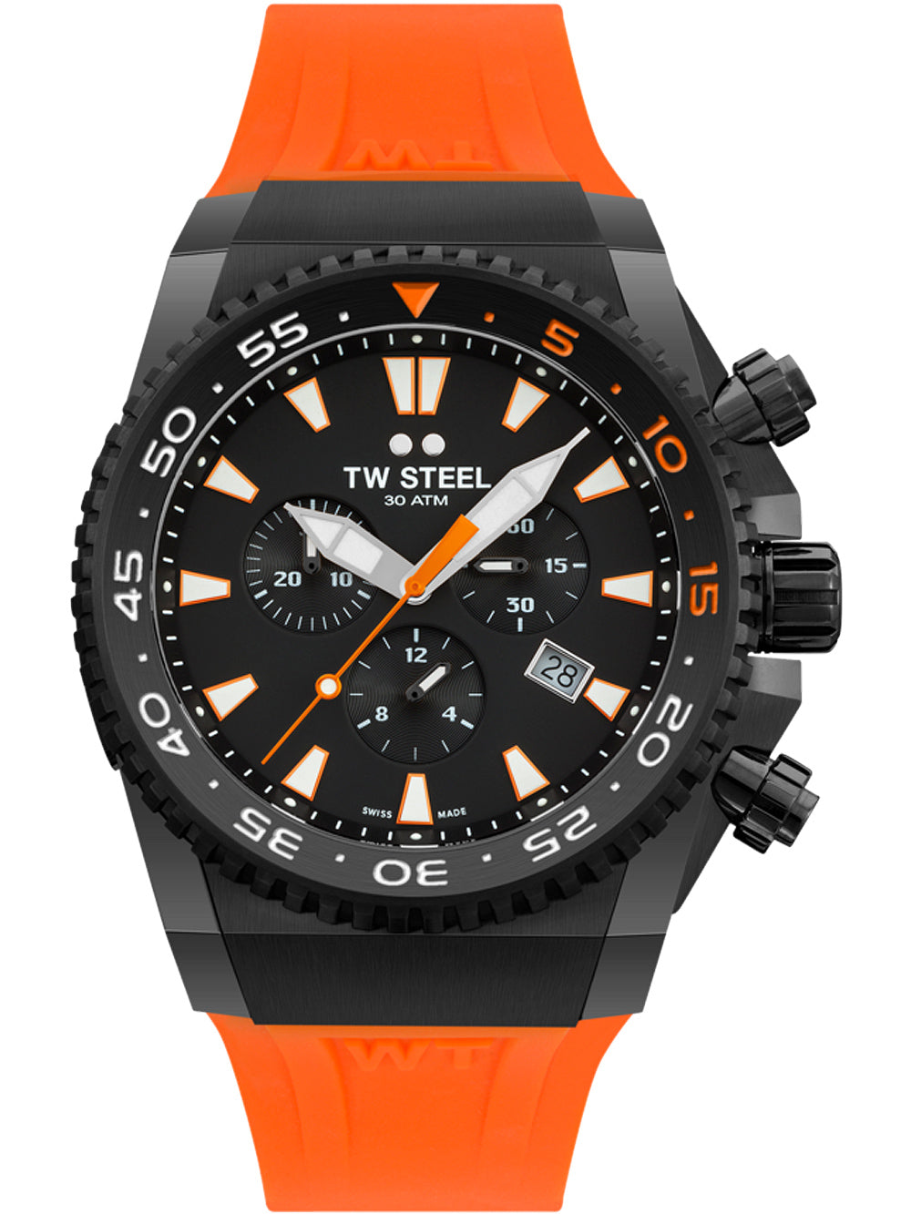 TW-Steel ACE404 Ace Diver chronograph 44mm 30ATM