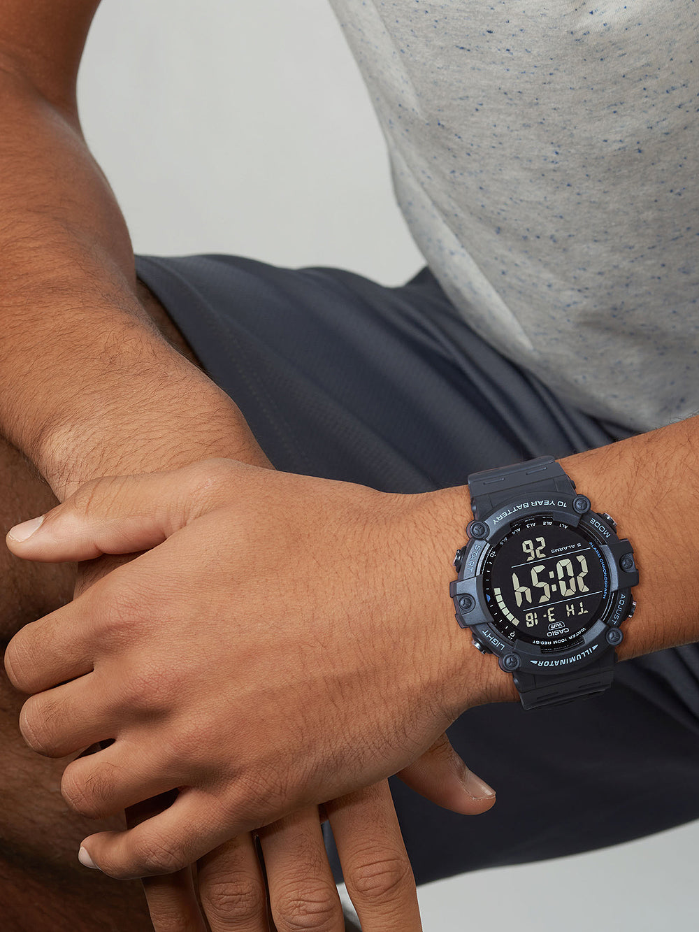 Casio AE-1500WH-8BVEF Collection vyriškas laikrodis 50mm 10ATM