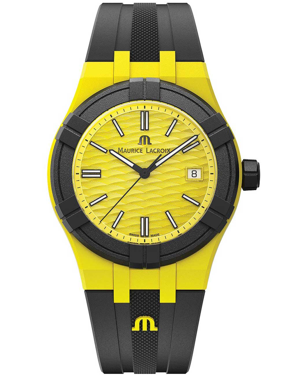 Maurice Lacroix AI2008-60060-300-0 Aikon #tide Unisex laikrodis Quartz 40mm 10ATM