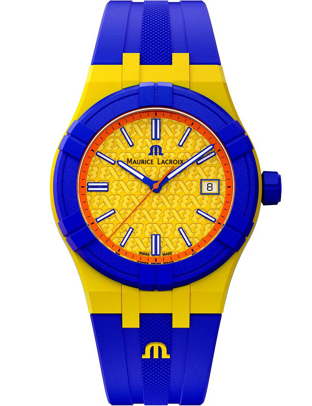 Maurice Lacroix AI2008-68YZ8-800-0 Aikon #tide Unisex laikrodis Quartz 40mm 10ATM