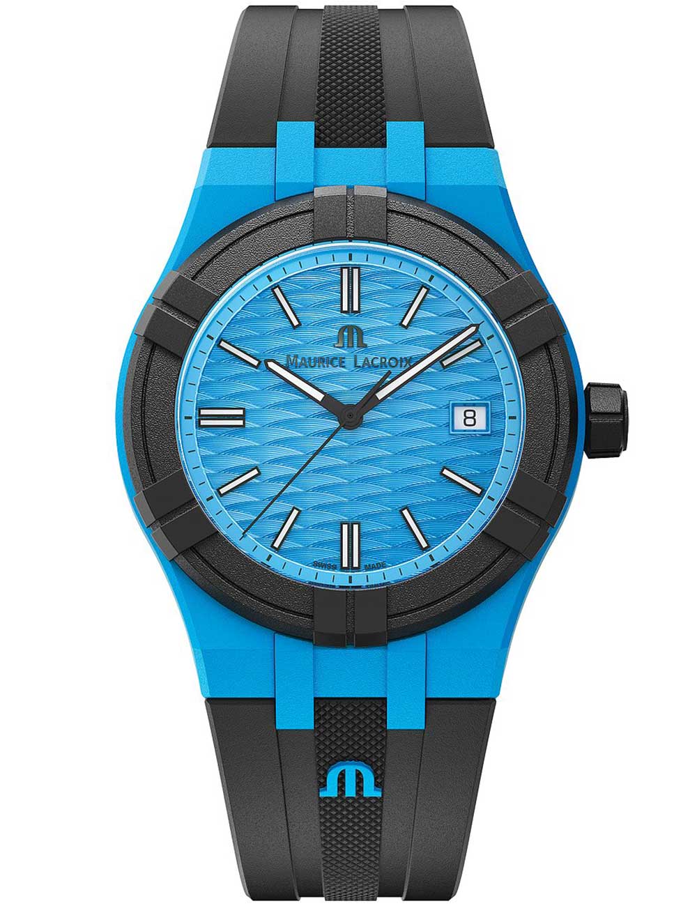 Maurice Lacroix AI2008-80080-300-0 Aikon #tide Unisex laikrodis Quartz 40mm 10ATM