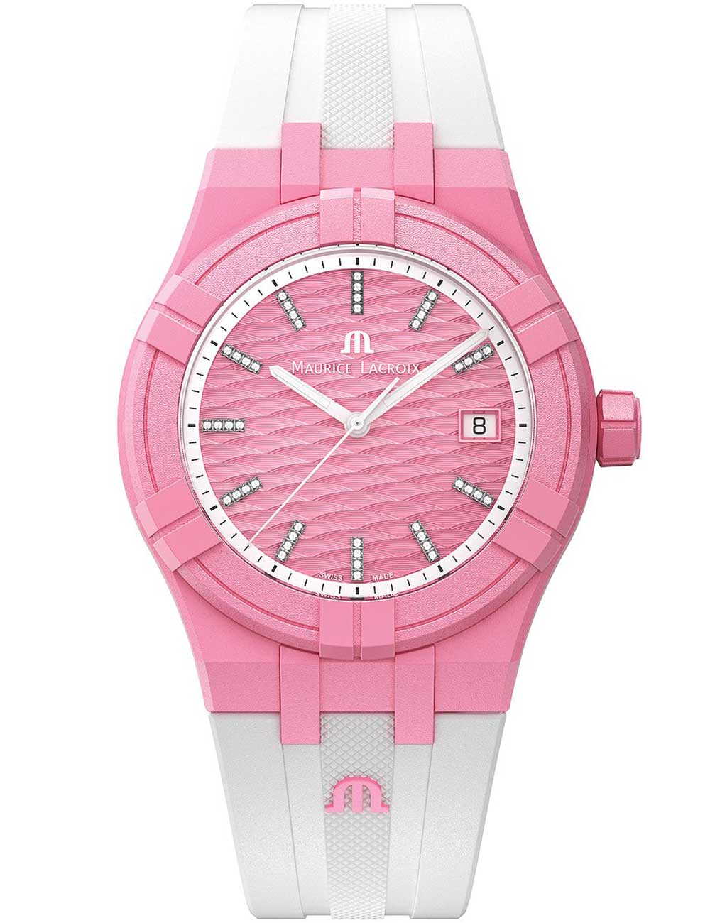 Maurice Lacroix AI2008-EEEE1-3A0-0 Aikon #tide moteriškas laikrodis Quartz 40mm 10ATM