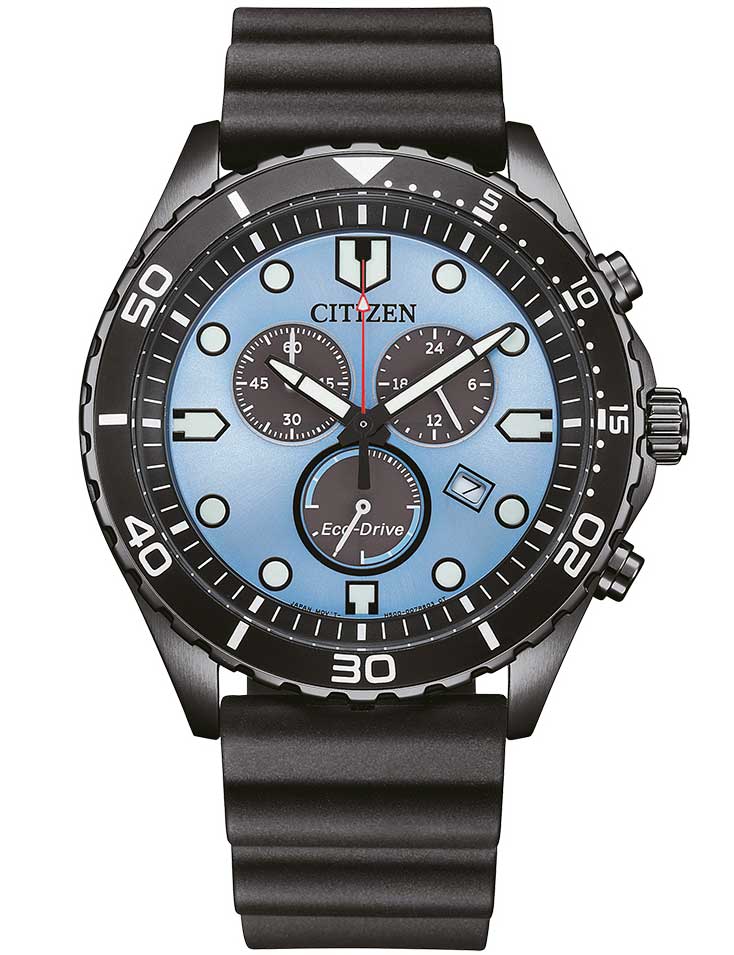 Citizen AT2567-18L vyriškas laikrodis Eco-Drive Chronograph 43mm 10ATM