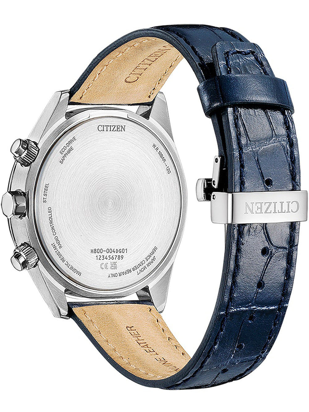 Citizen AT8260-18A Eco-Drive Chronograph vyriškas laikrodis Radio Controlled laikrodis