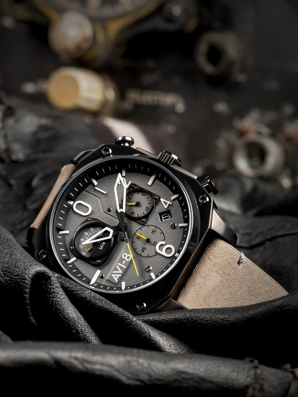 AVI-8 AV-4052-03 Hawker Hunter Chronograph 45mm 5ATM