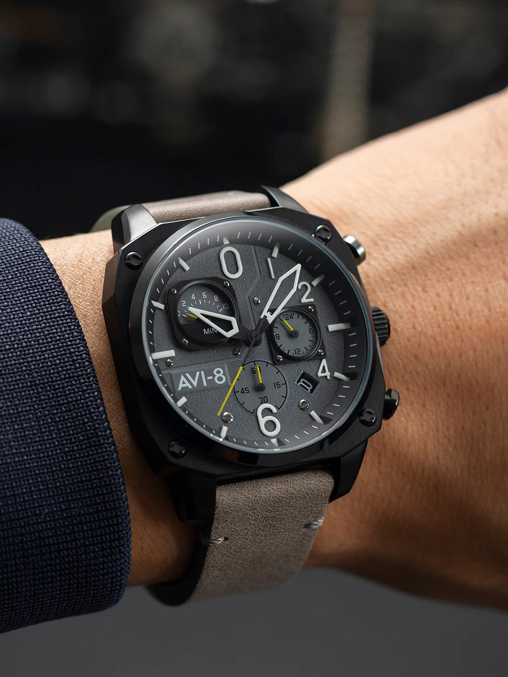 AVI-8 AV-4052-03 Hawker Hunter Chronograph 45mm 5ATM